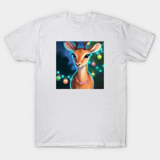 Cute Impala Drawing T-Shirt